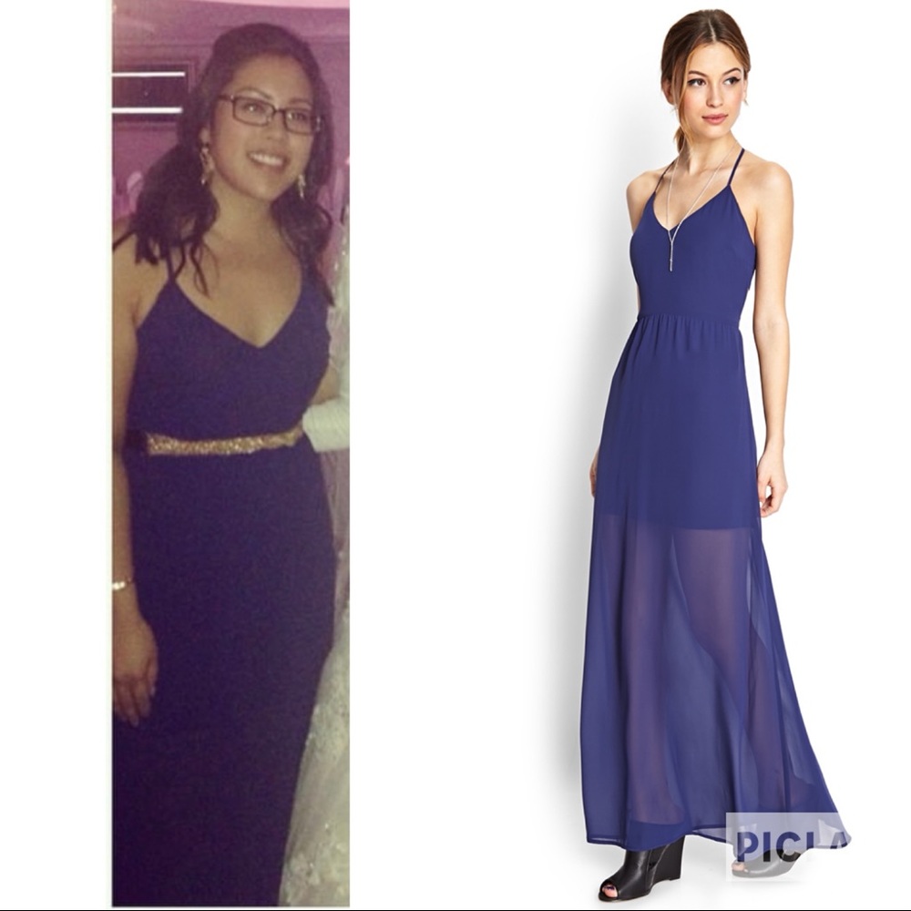 Forever 21 Sleek Cutout Maxi Dress